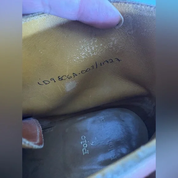 Polo Ralph Lauren Ankle Boots Men’s size 10D Brown Leather - Picture 6 of 9